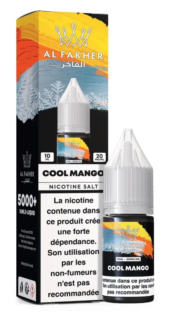 AL FAKHER E-LIQUID 10ML COOL MANGO