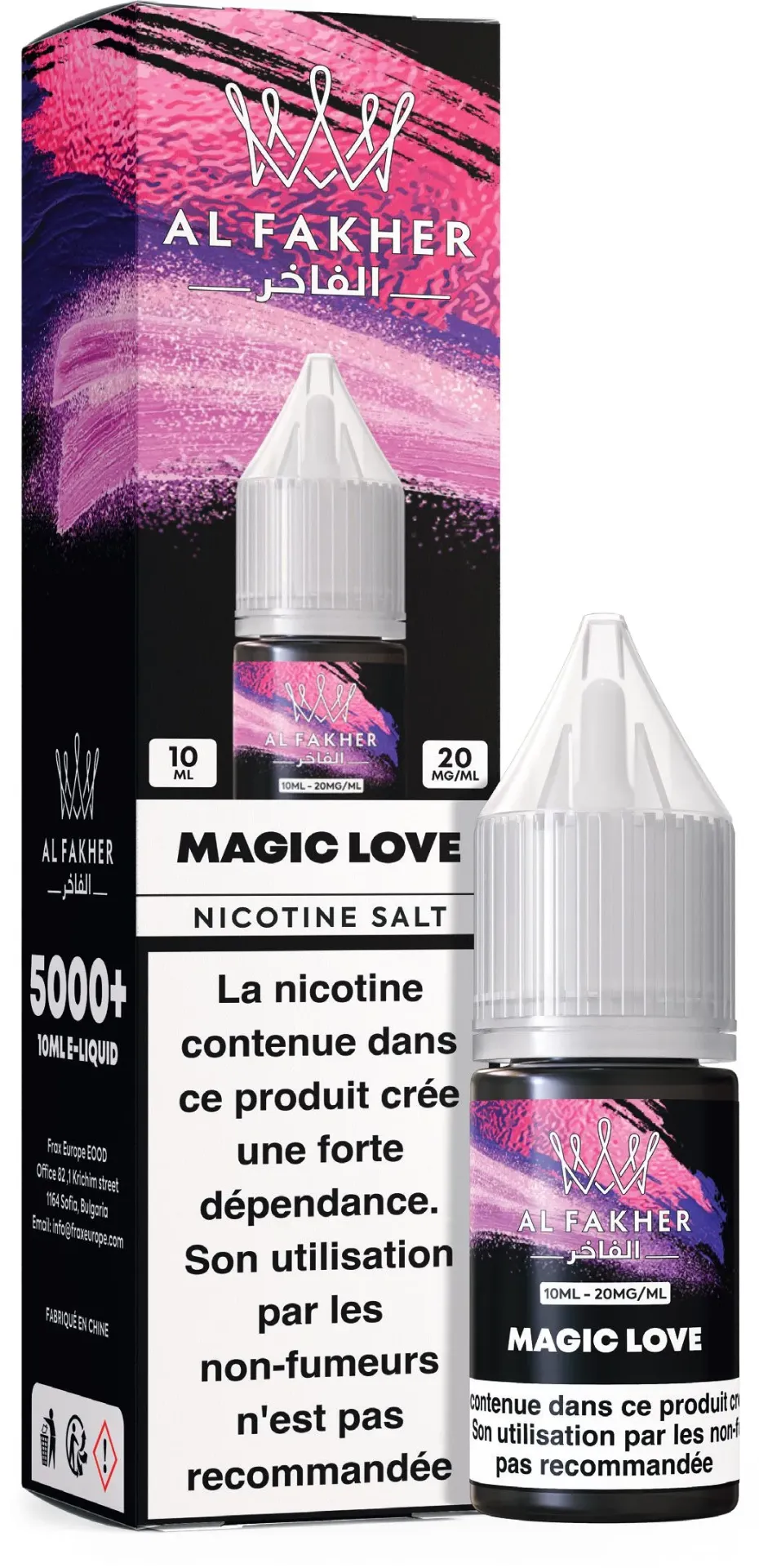 AL FAKHER E-LIQUID 10ML MAGIC LOVE