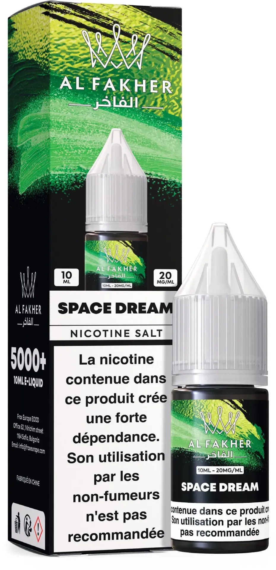 AL FAKHER E-LIQUID 10ML SPACE DREAM
