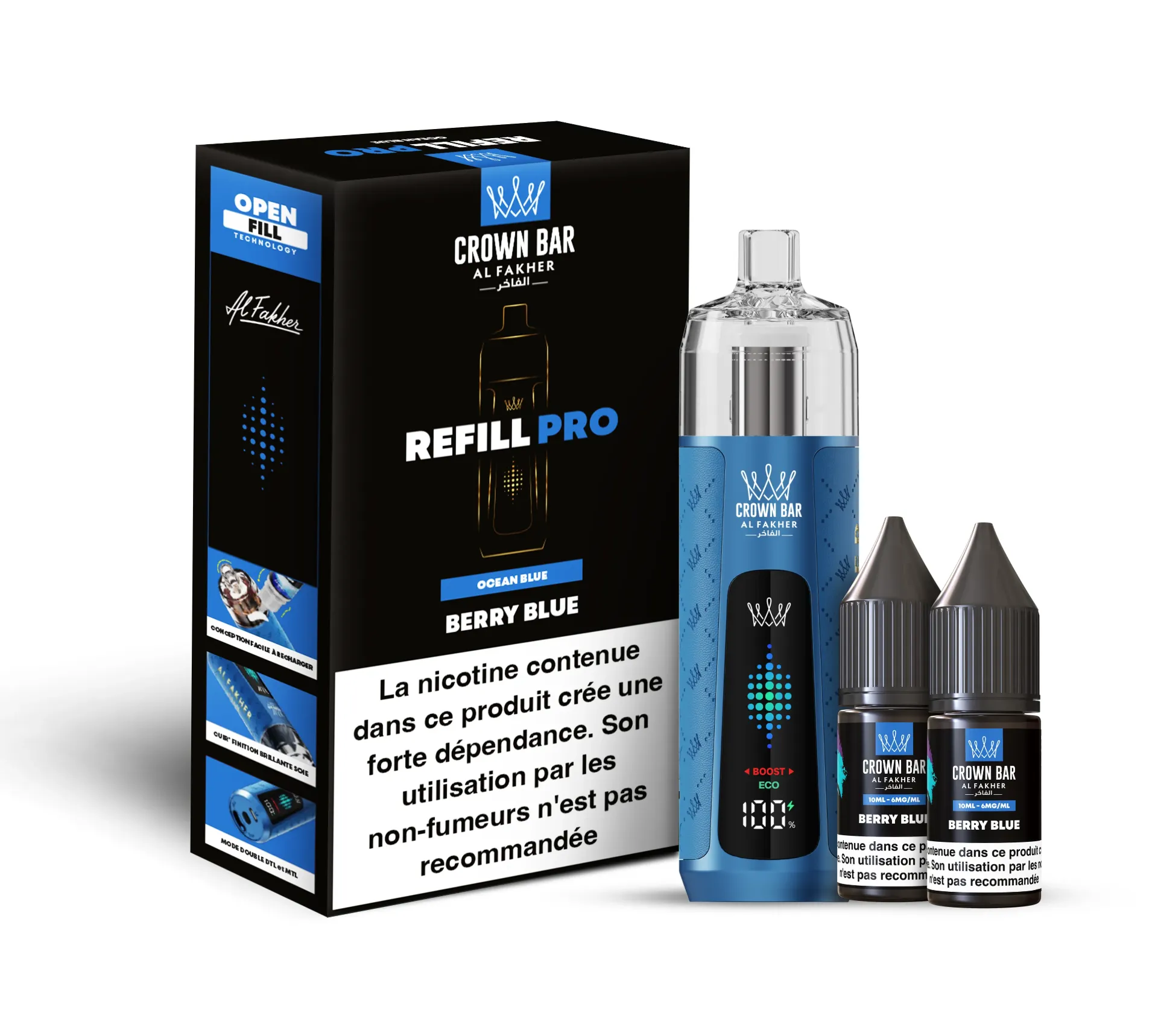 AL FAKHER REFILL PRO BERRY BLUE