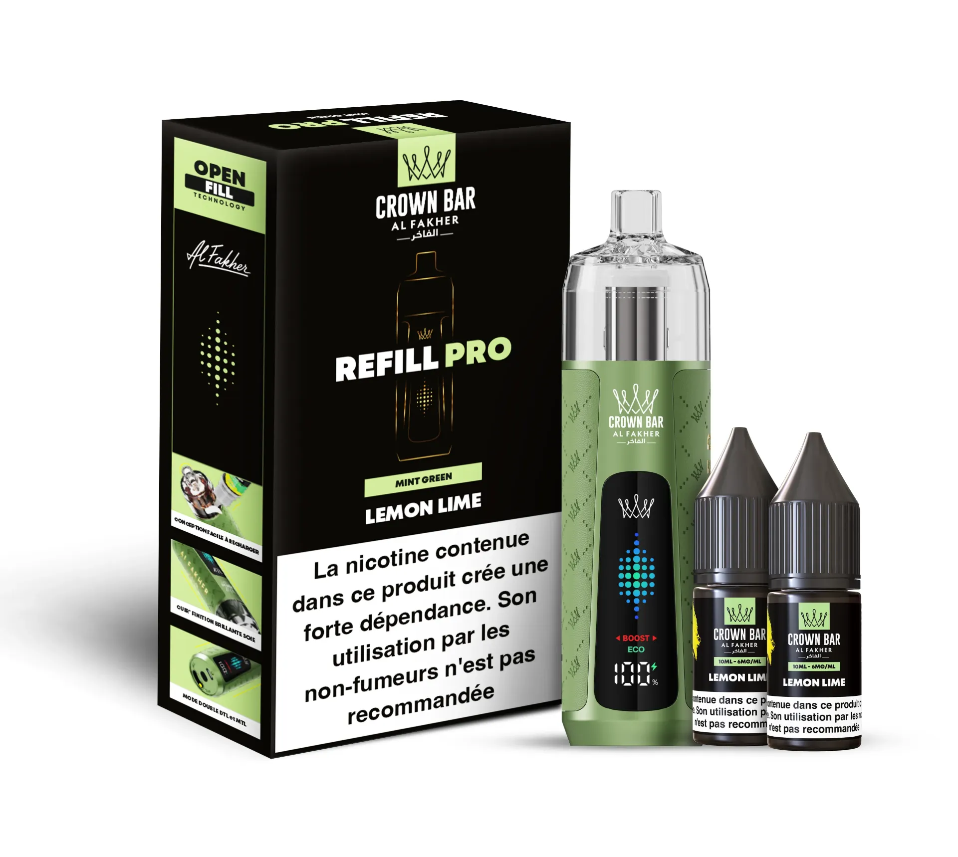 AL FAKHER REFILL PRO LEMON LIME