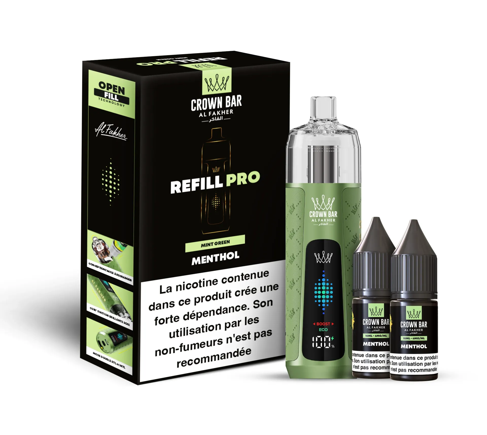 AL FAKHER REFILL PRO MENTHOL