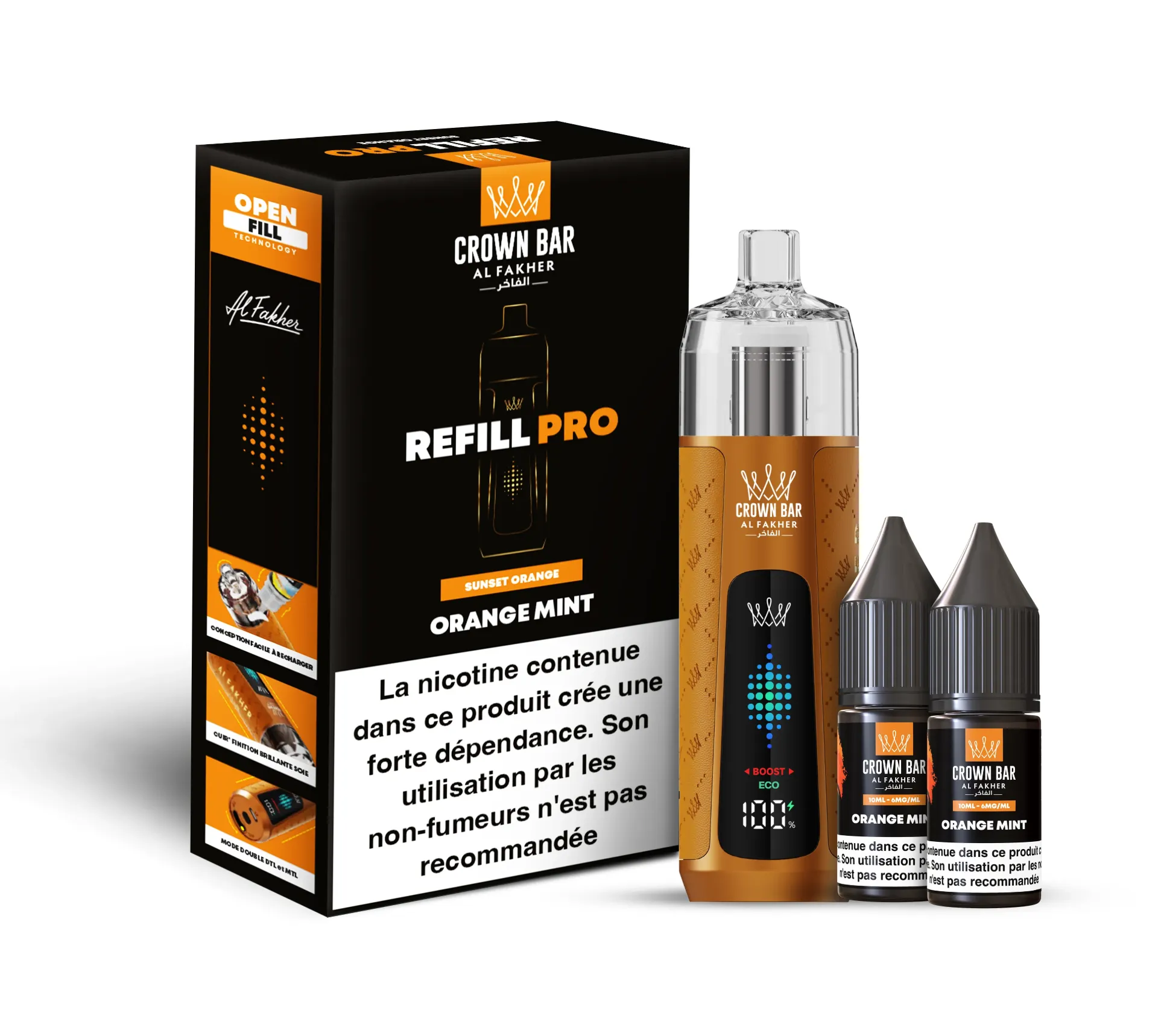 AL FAKHER REFILL PRO ORANGE MINT