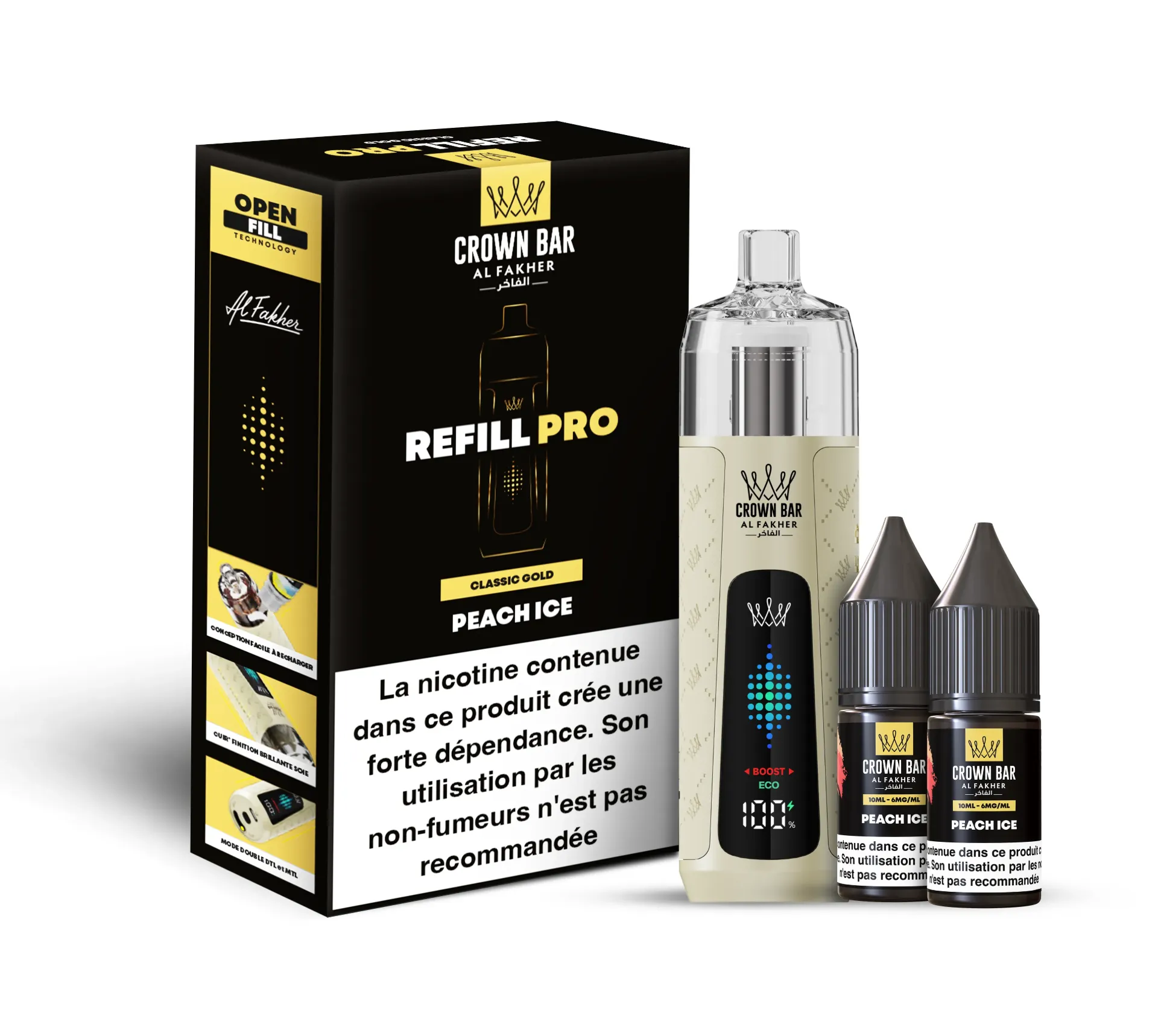 AL FAKHER REFILL PRO PEACH ICE