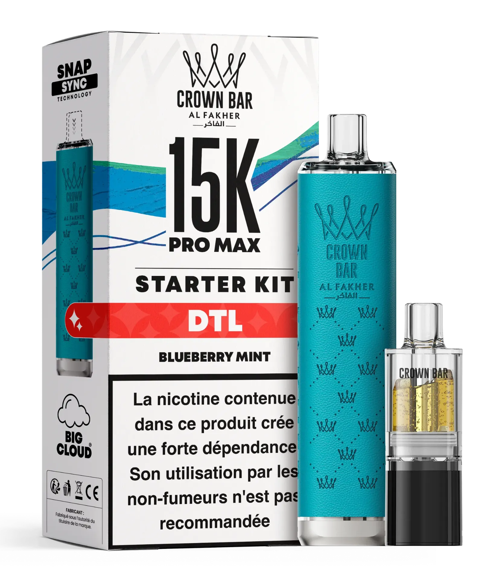 AL FAKHER 15K PRO MAX BLUEBERRY MINT