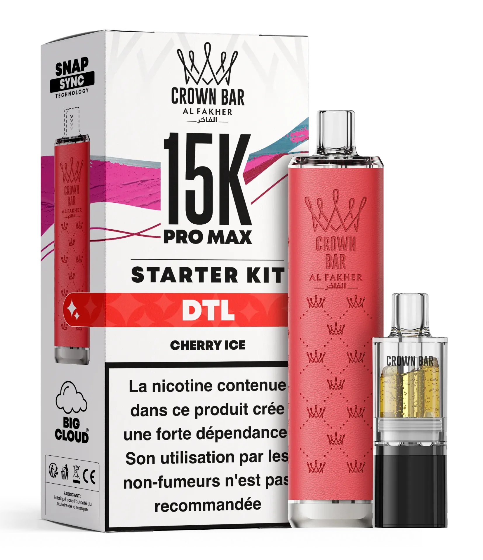 AL FAKHER 15K PRO MAX CHERRY ICE