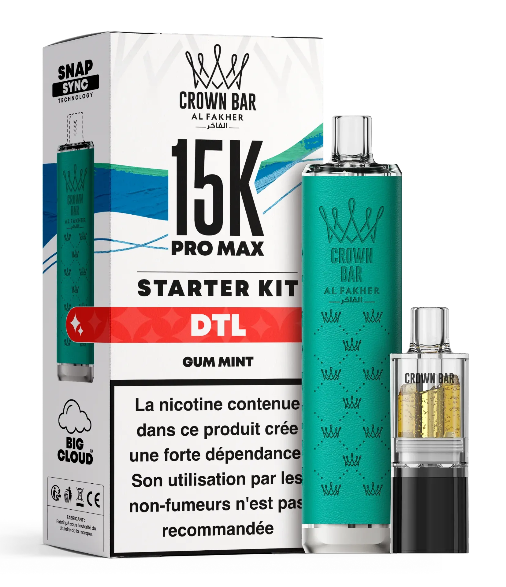 AL FAKHER 15K PRO MAX GUM MINT