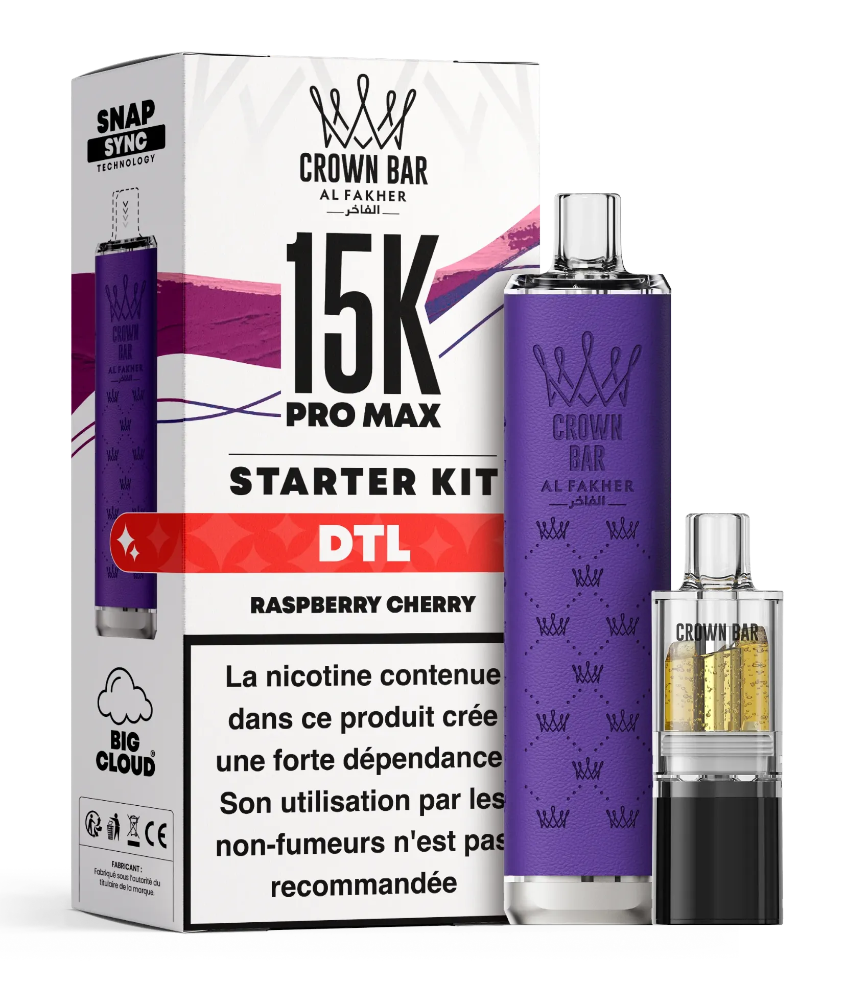 AL FAKHER 15K PRO MAX RASPBERRY CHERRY