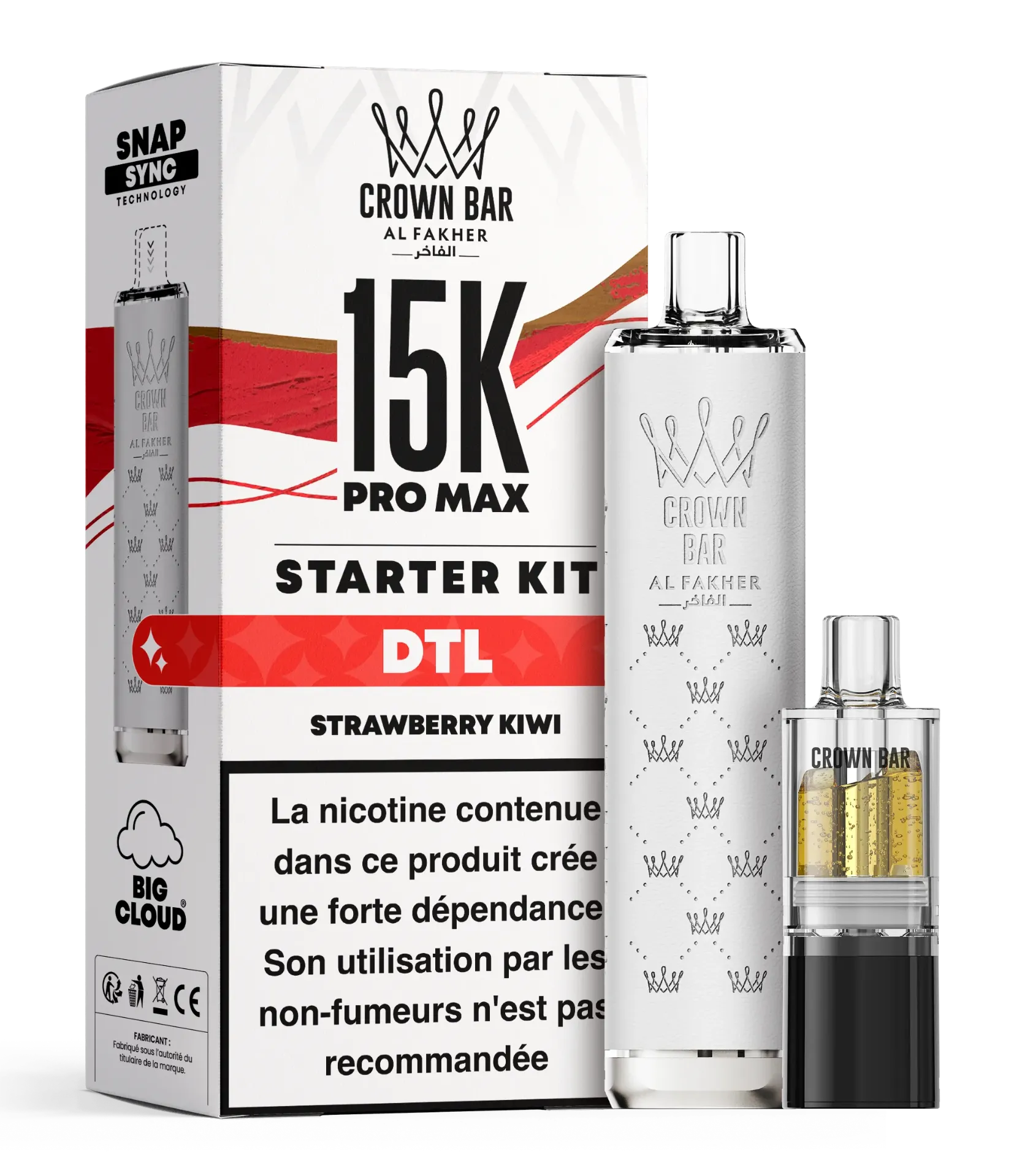 AL FAKHER 15K PRO MAX STRAWBERRY KIWI