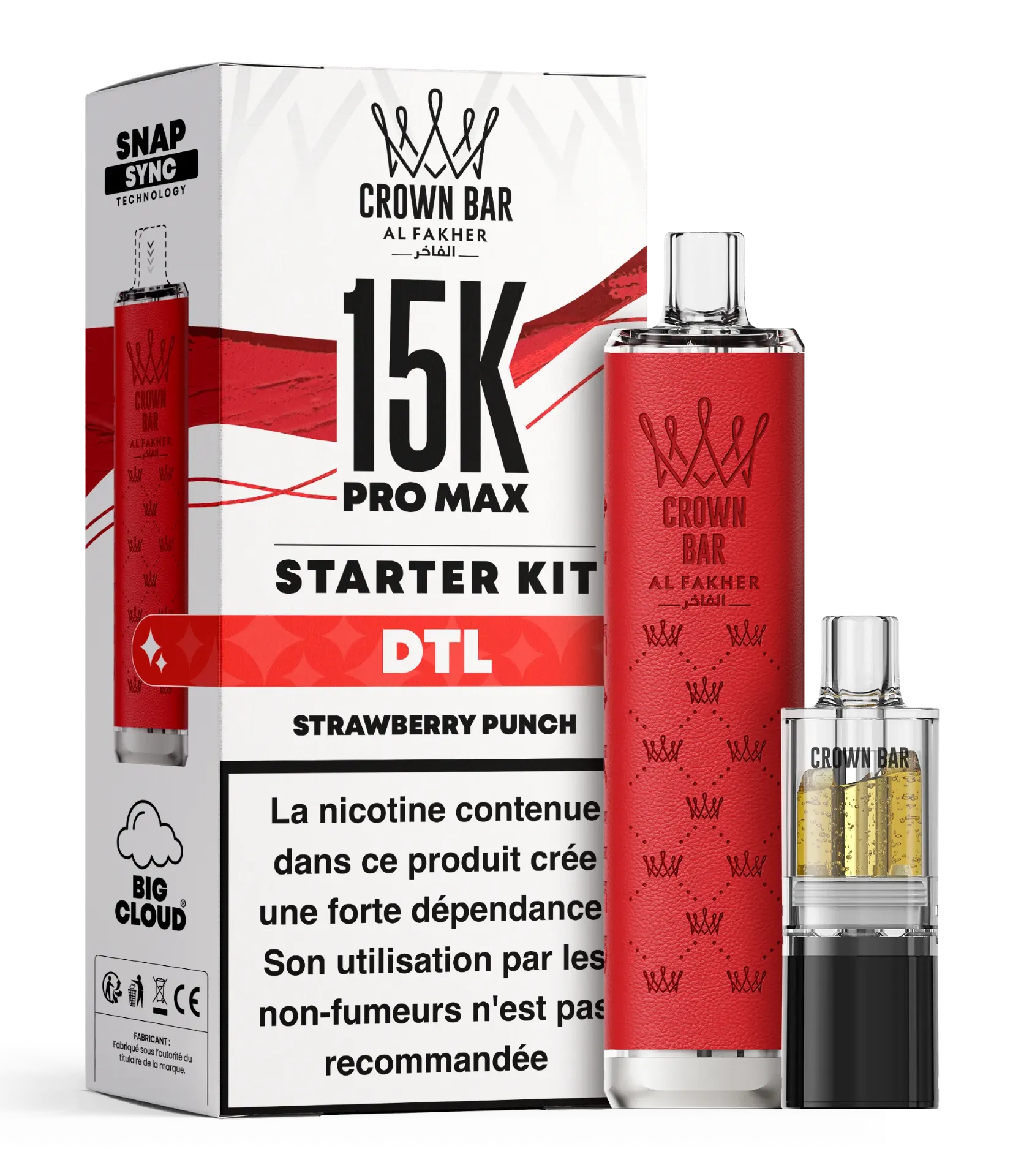 AL FAKHER 15K PRO MAX STRAWBERRY PUNCH