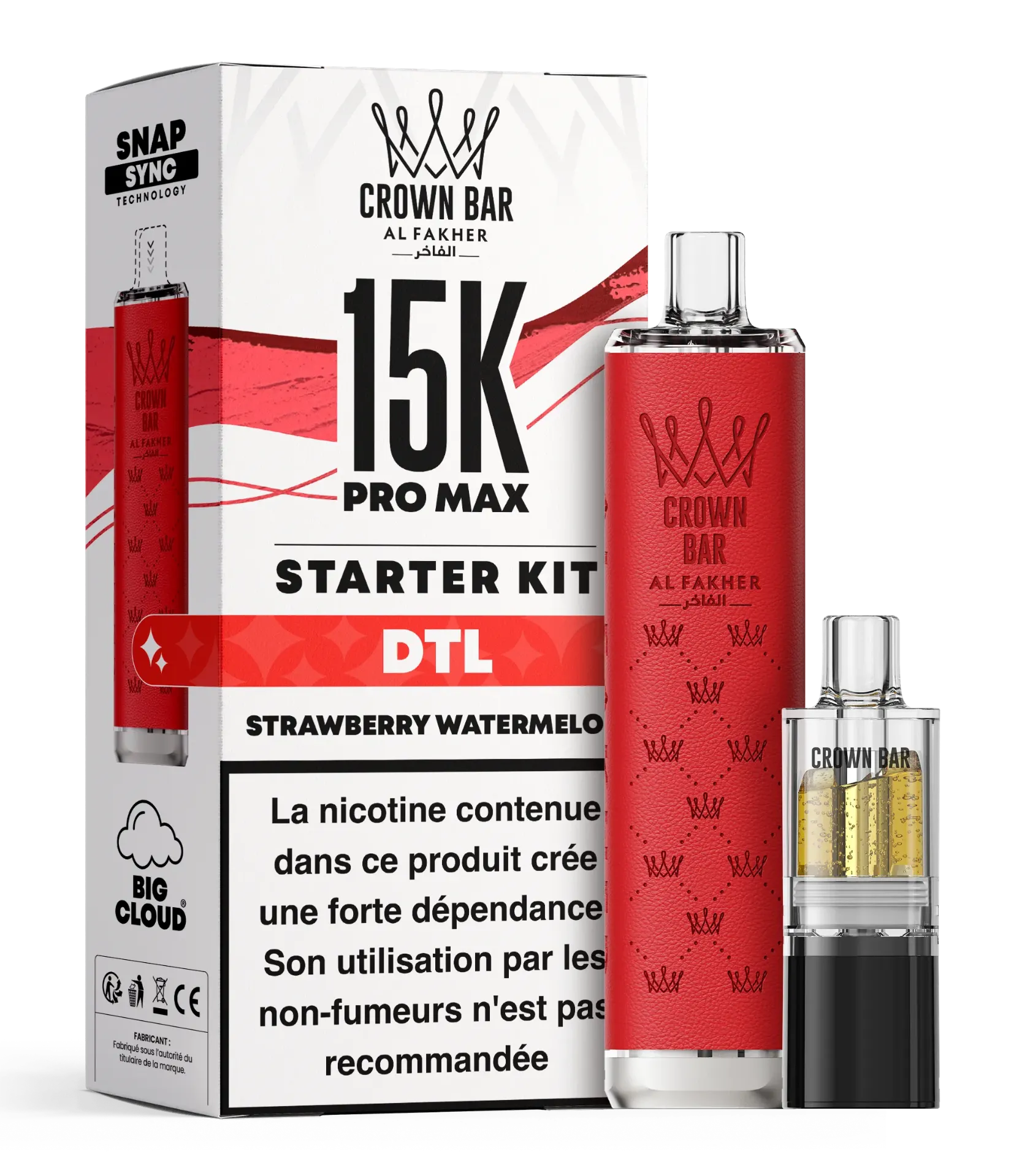 AL FAKHER 15K PRO MAX STRAWBERRY WATERMELON