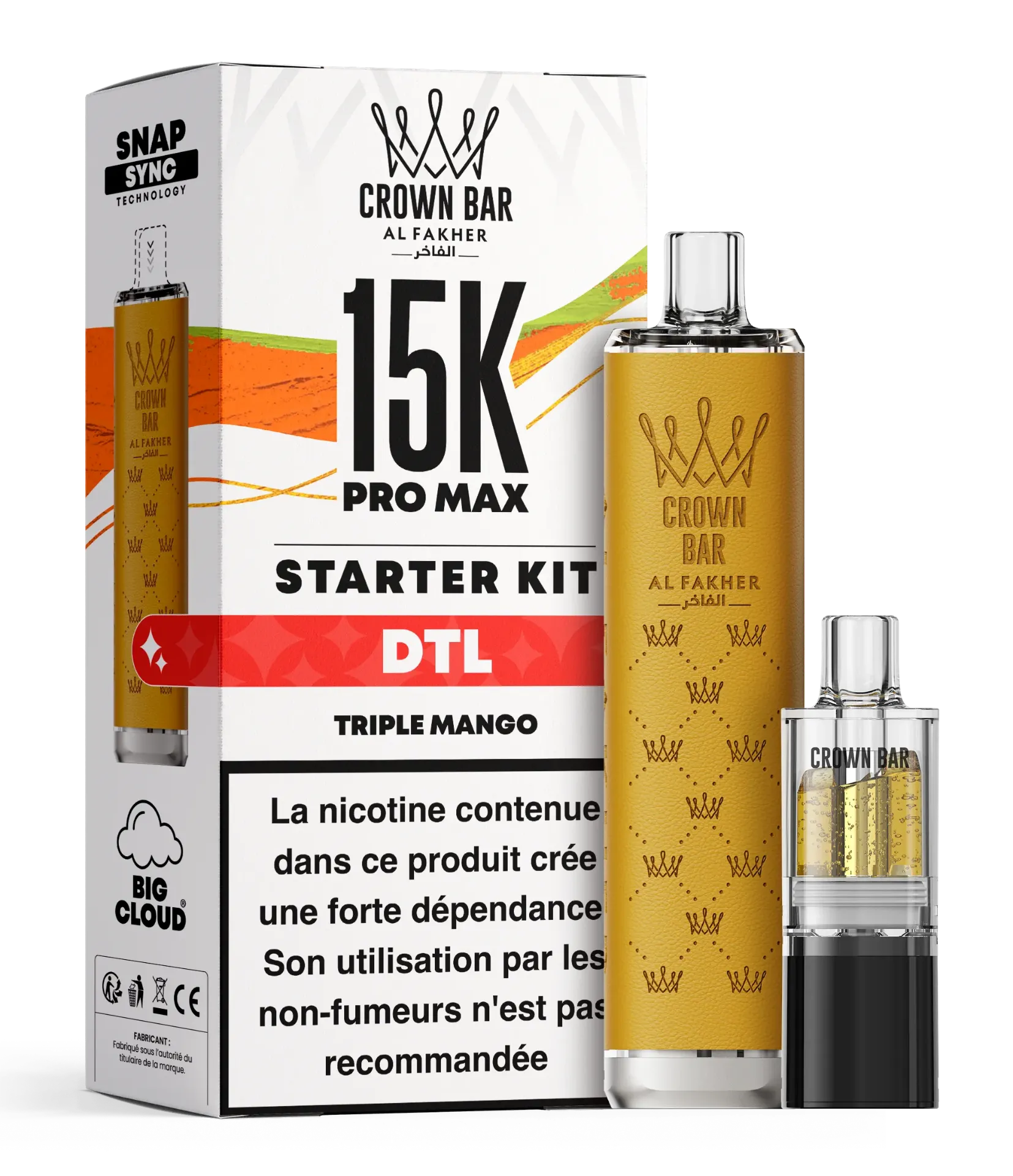 AL FAKHER 15K PRO MAX TRIPLE MANGO