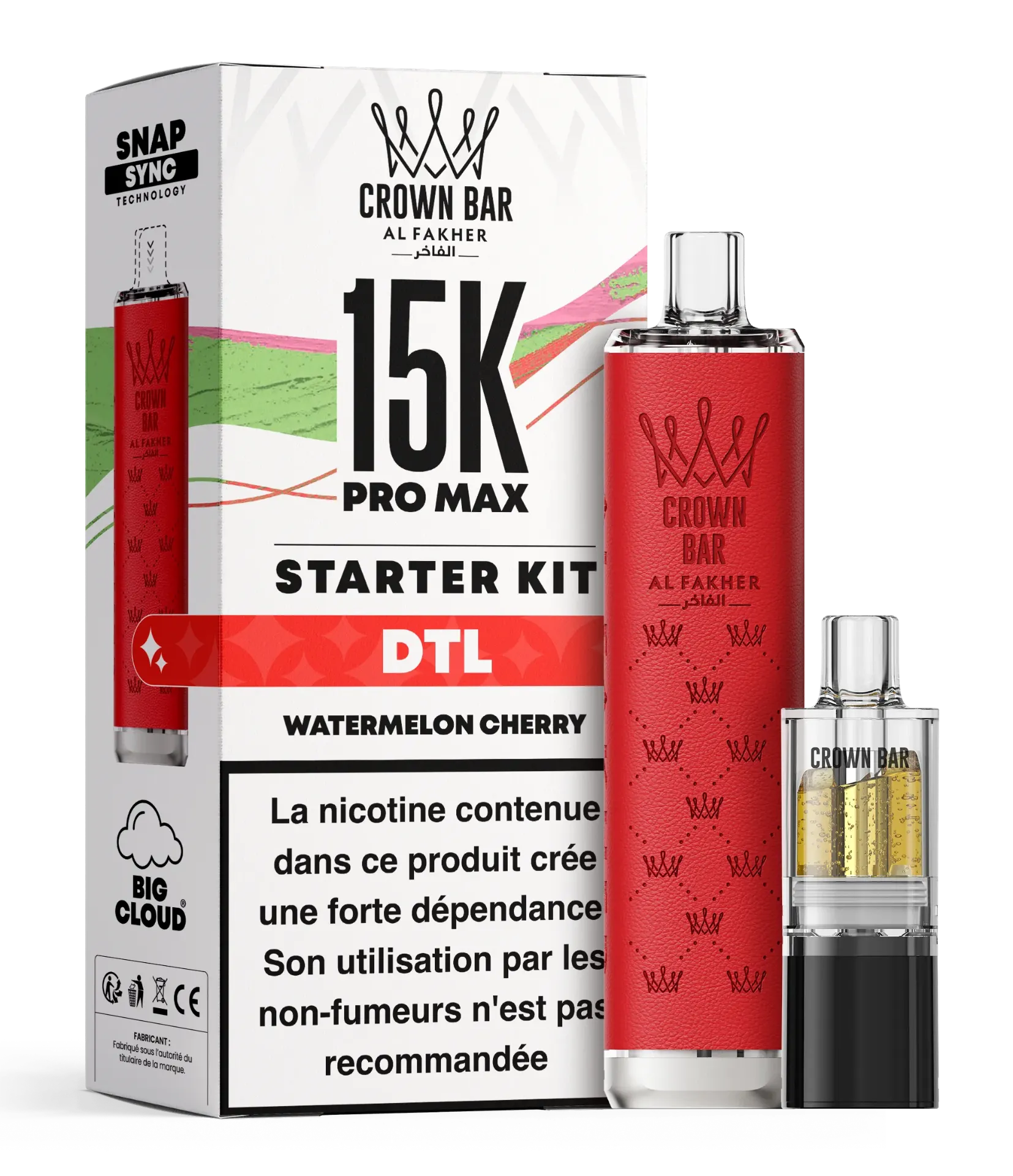 AL FAKHER 15K PRO MAX WATERMELON CHERRY