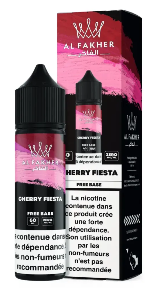 AL FAKHER E-LIQUID 60ML CHERRY FIESTA