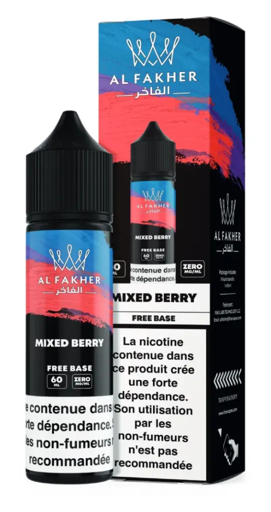 AL FAKHER E-LIQUID 60ML MIXED BERRY