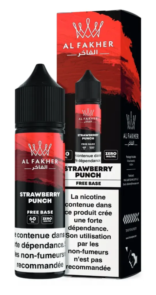 AL FAKHER E-LIQUID 60ML STRAWBERRY PUNCH