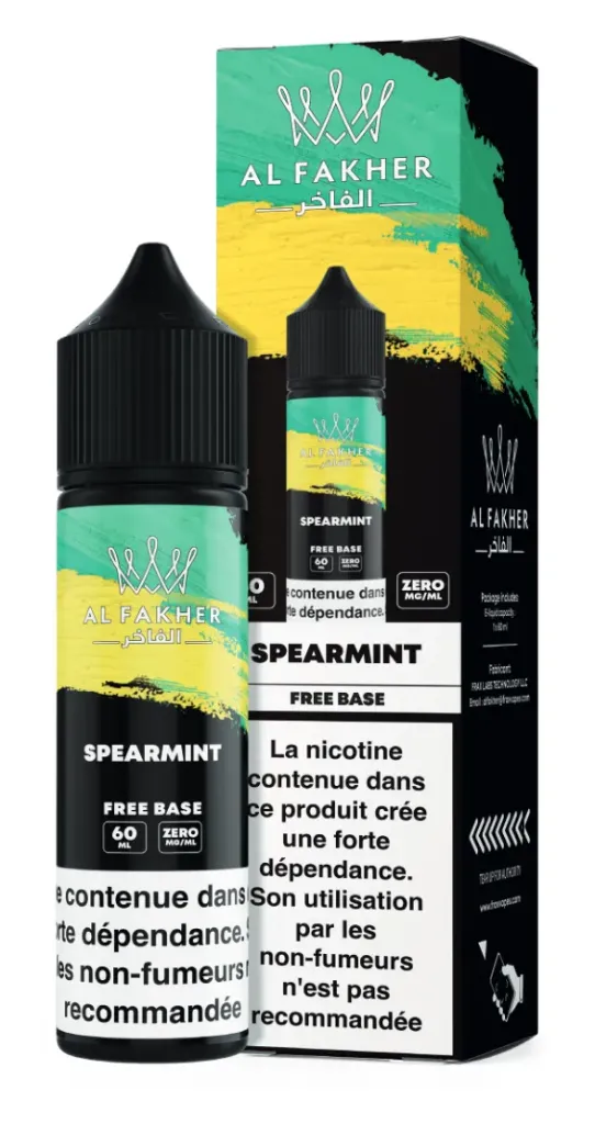 AL FAKHER E-LIQUID 60ML SPEARMINT